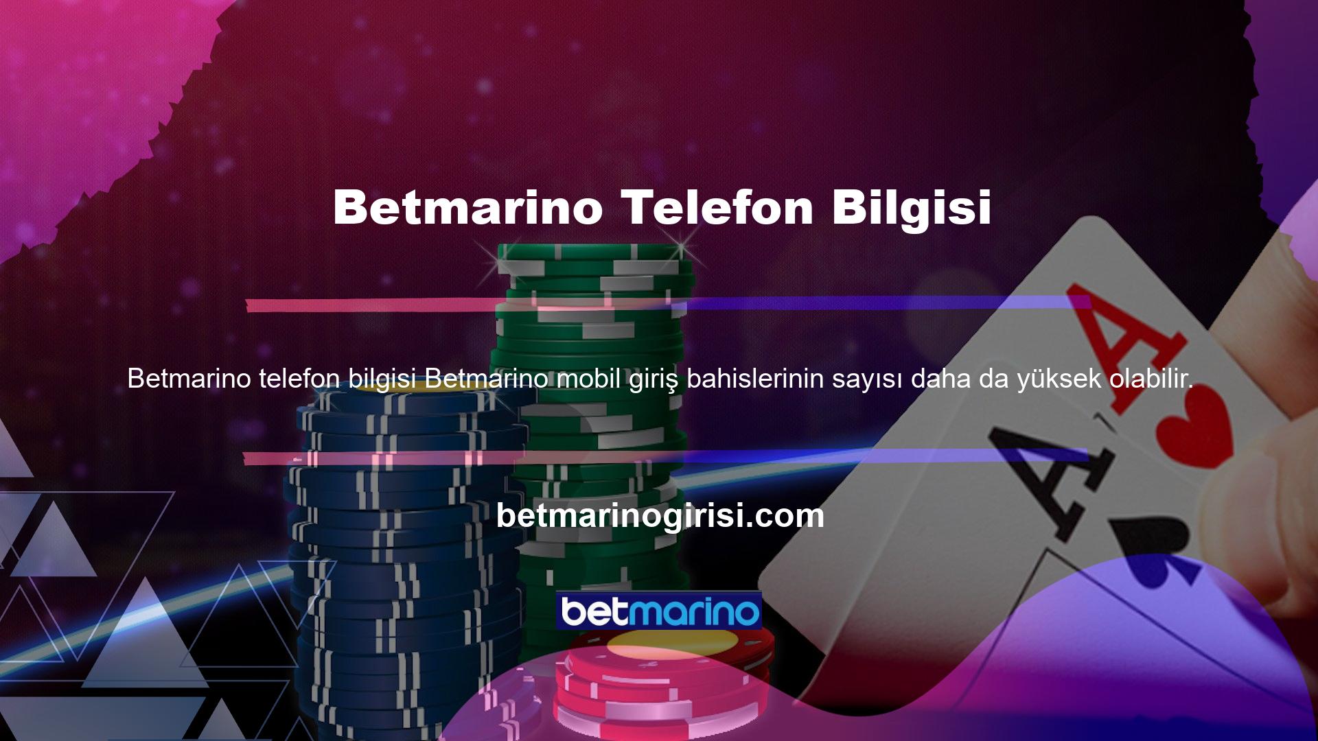 Betmarino telefon görüşmesiyle ilgili bilgiyi duyunca ağzını açık tutuyor! Betmarino bir diğer özelliği ise kayıtlı olmayan müşterilere bile canlı yardım sunabilmesidir
