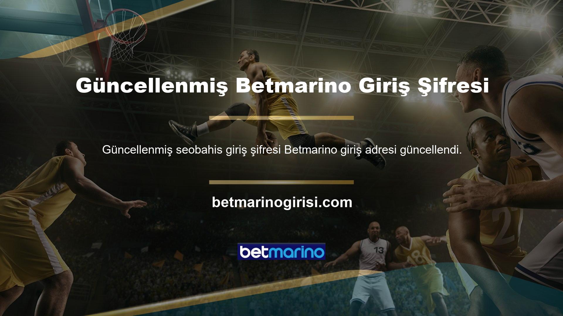Güncel giriş adresi Betmarino'tir